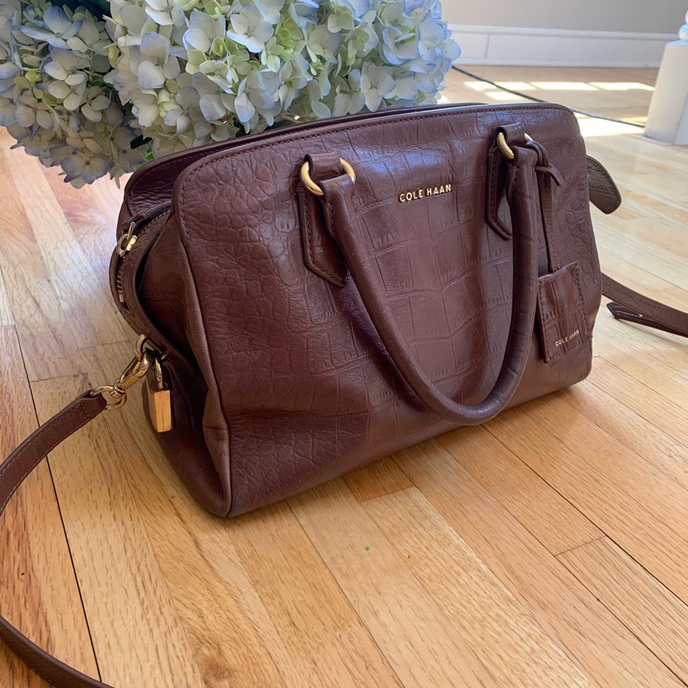 Cole Haan Satchel with adjustable strap